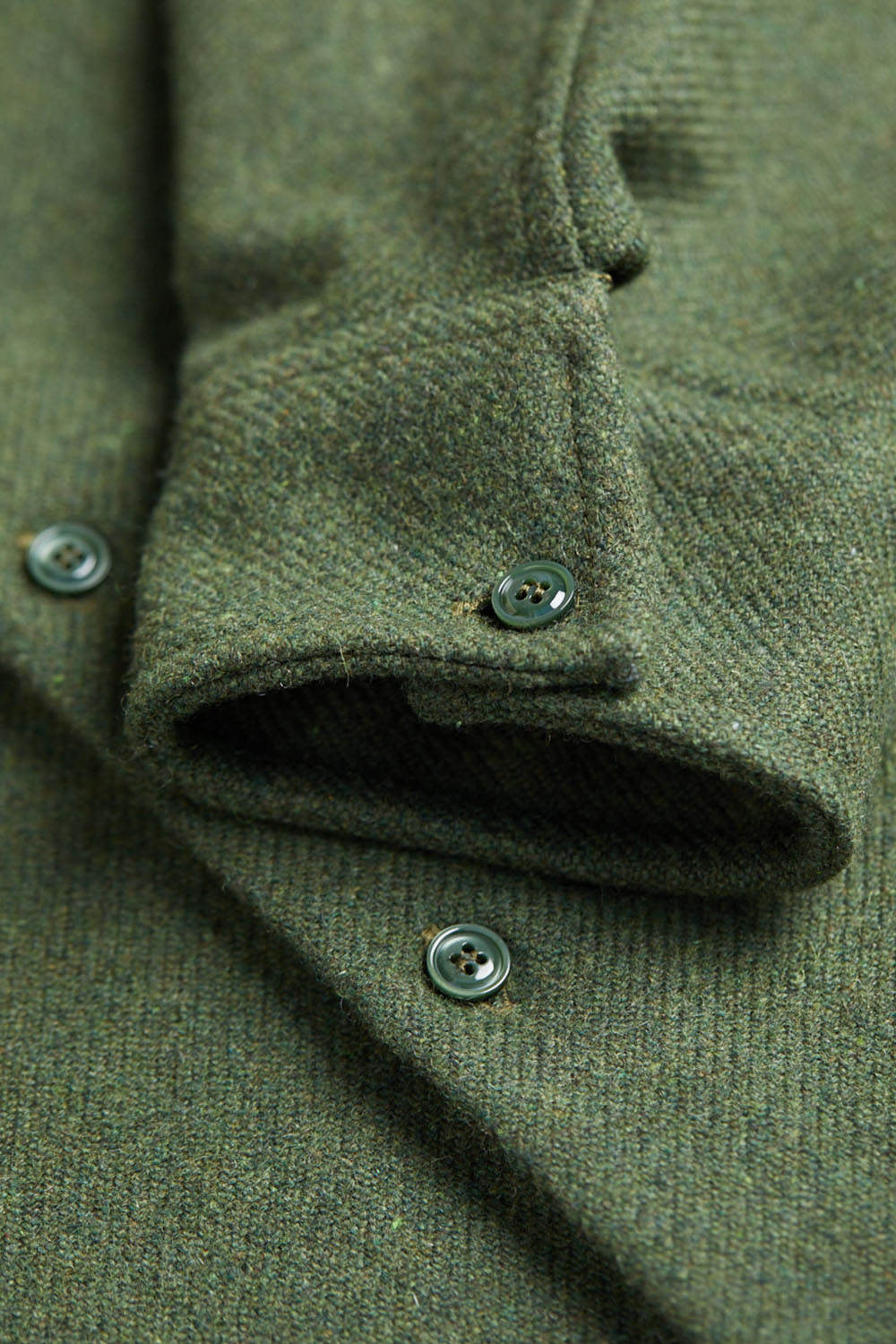 Surchemise en laine ÉPURE unie