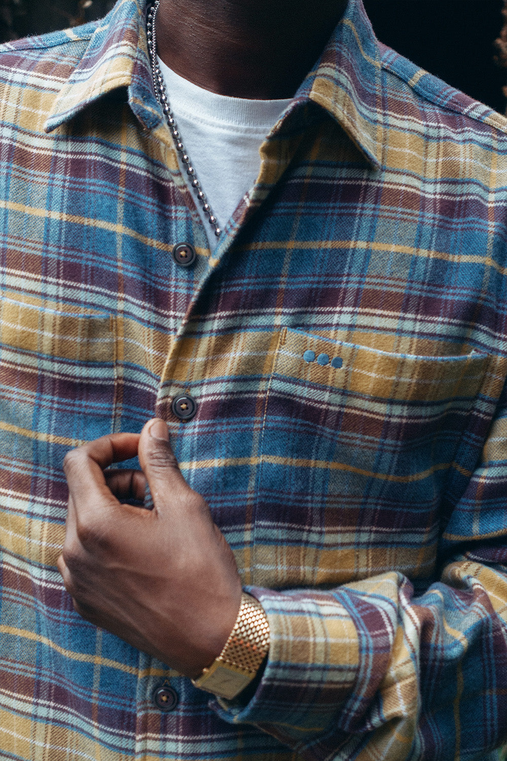 CASUAL flannel overshirt