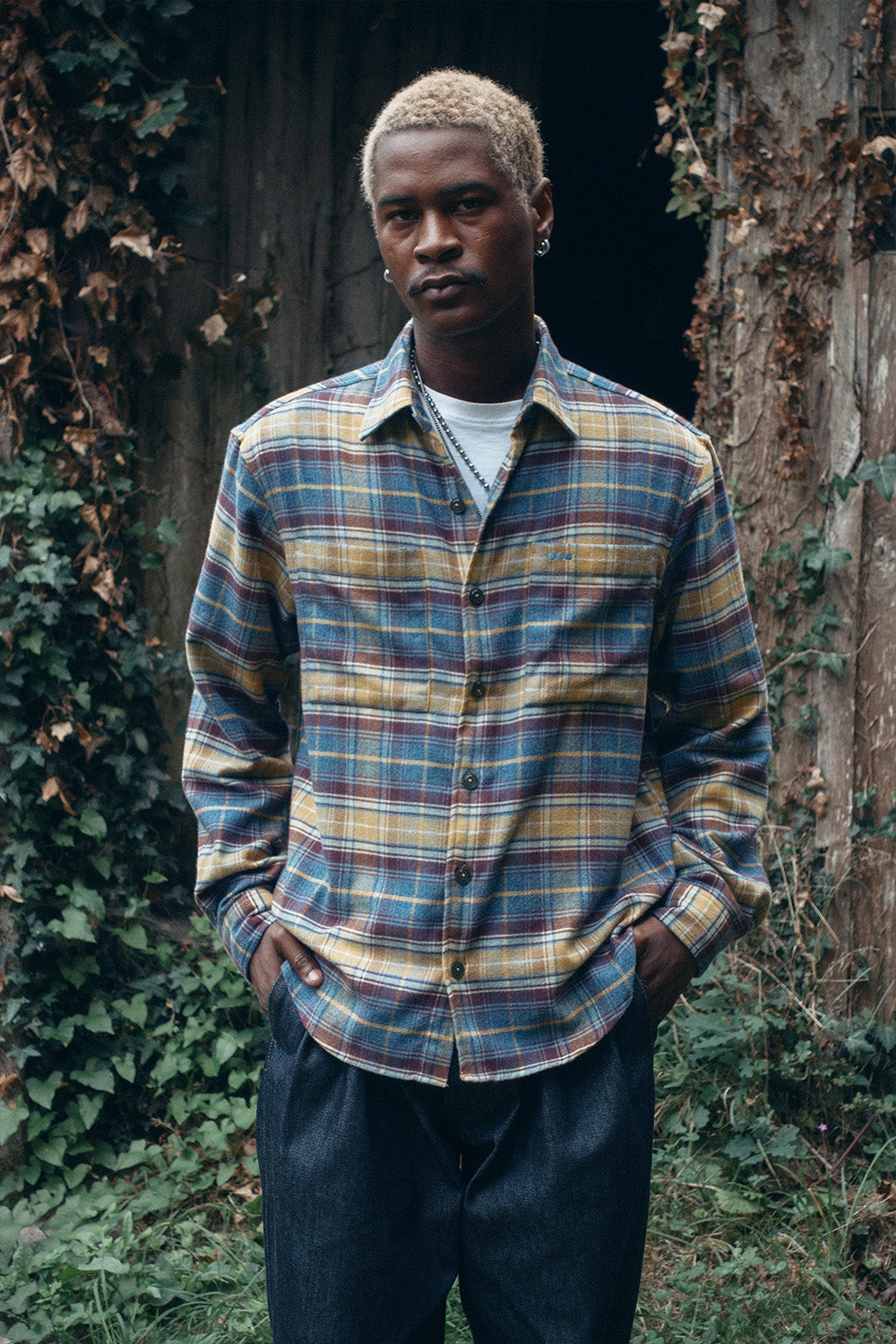 CASUAL flannel overshirt