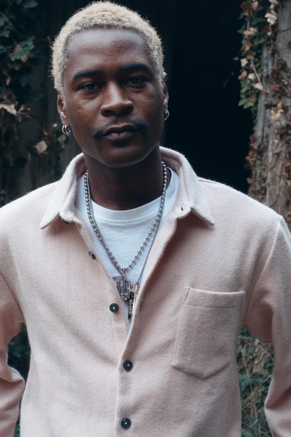 Surchemise en laine ÉPURE unie