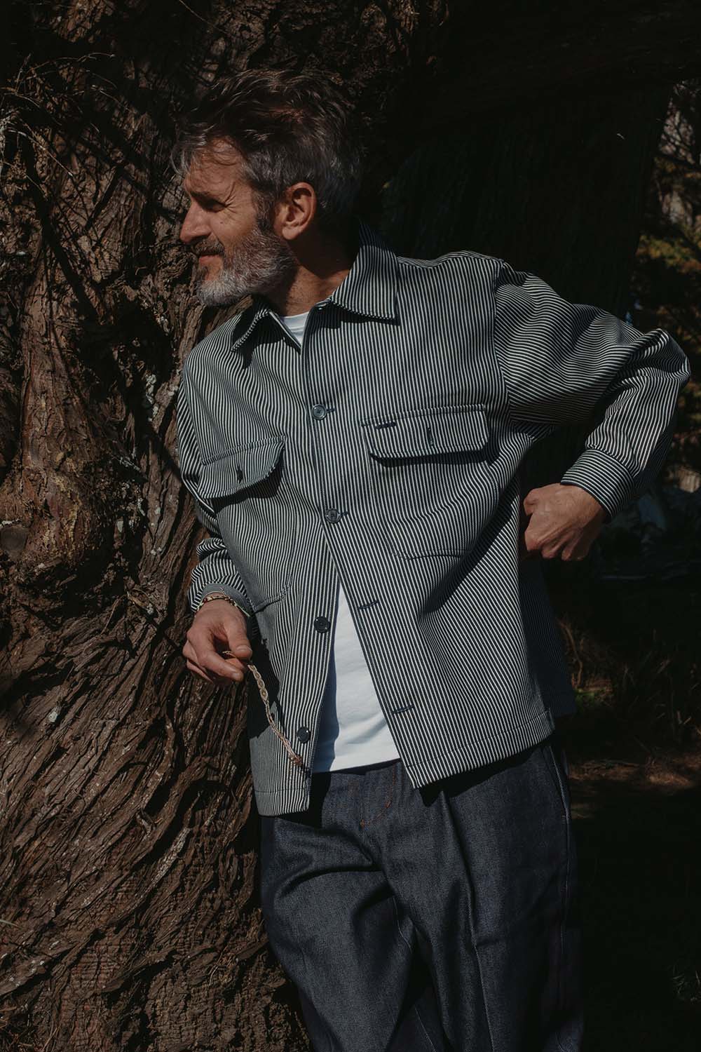 veste-worker-rayures-marines