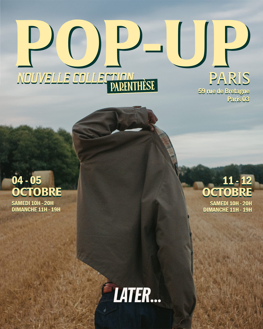 Pop-Up store à paris