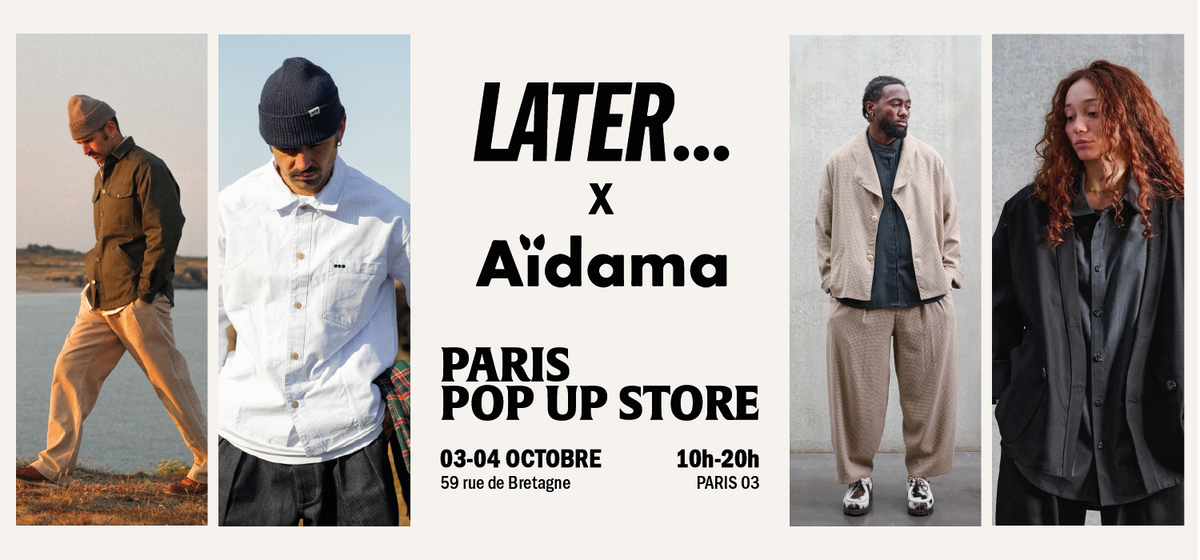 PARIS POP UP STORE - DU 03 AU 04 OCTOBRE