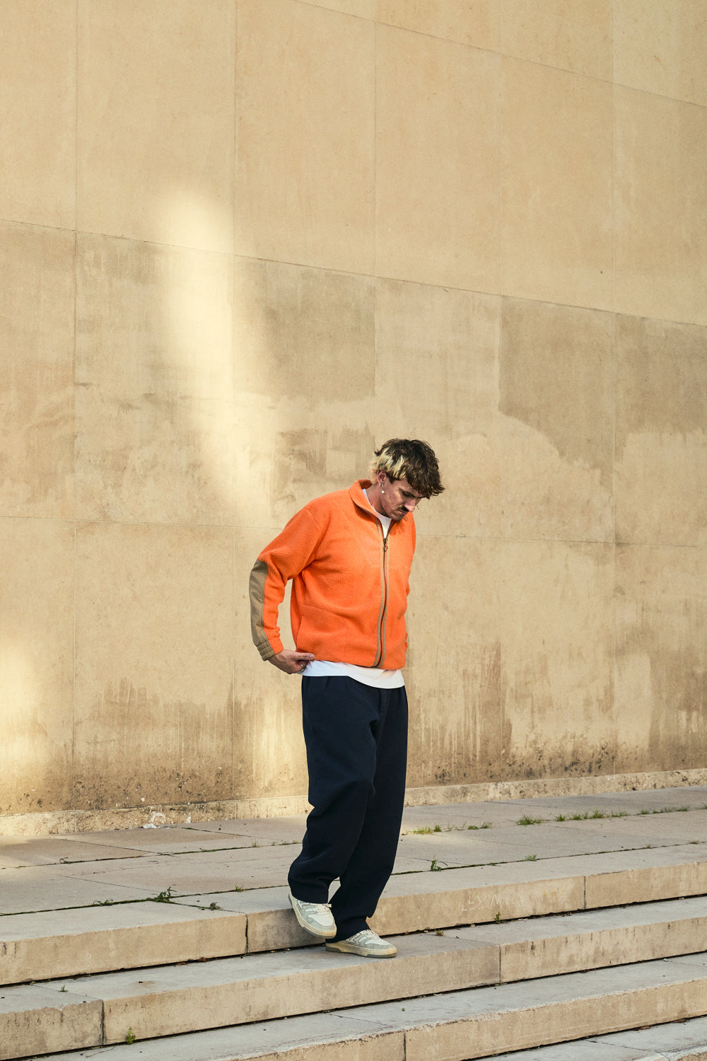 Zipped fleece