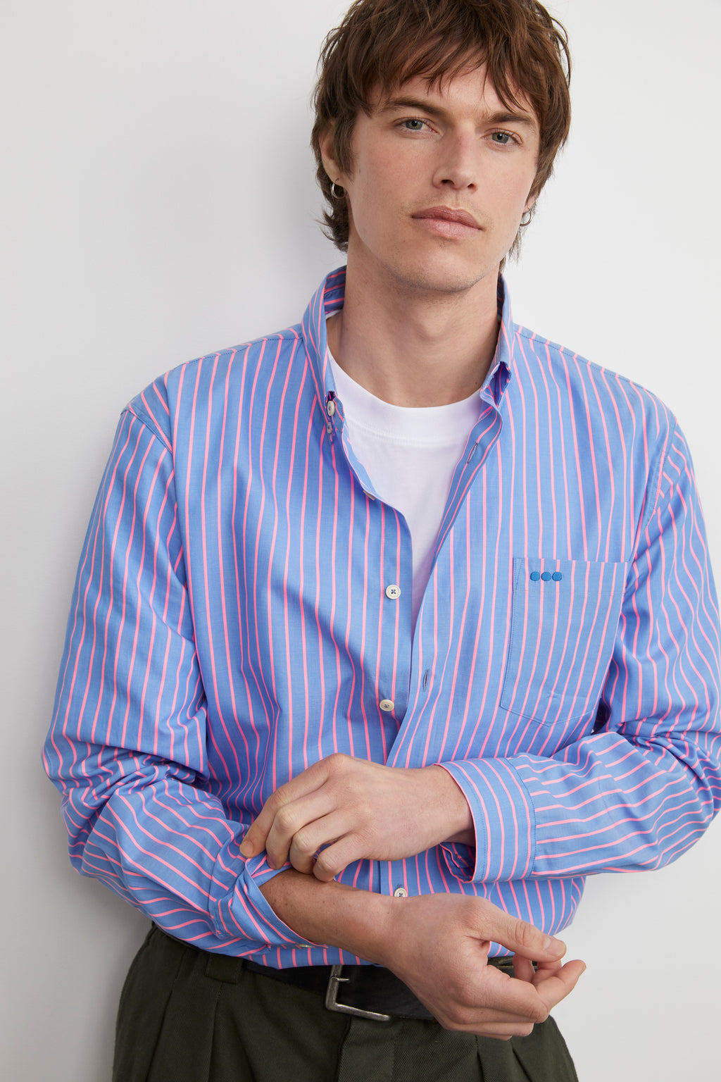HEOL striped shirt