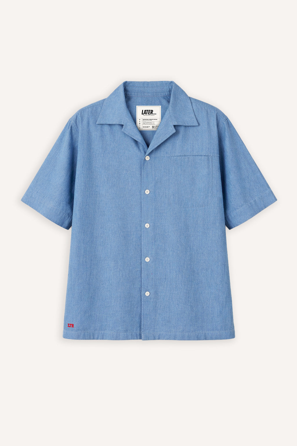 Chemisette en chambray