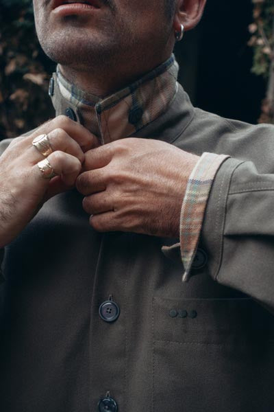 Veste Dune Doublée kaki