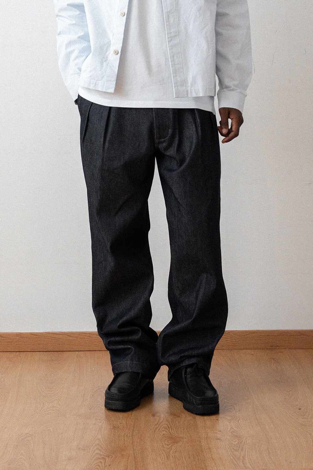 Pantalon à pinces MARIN en jean