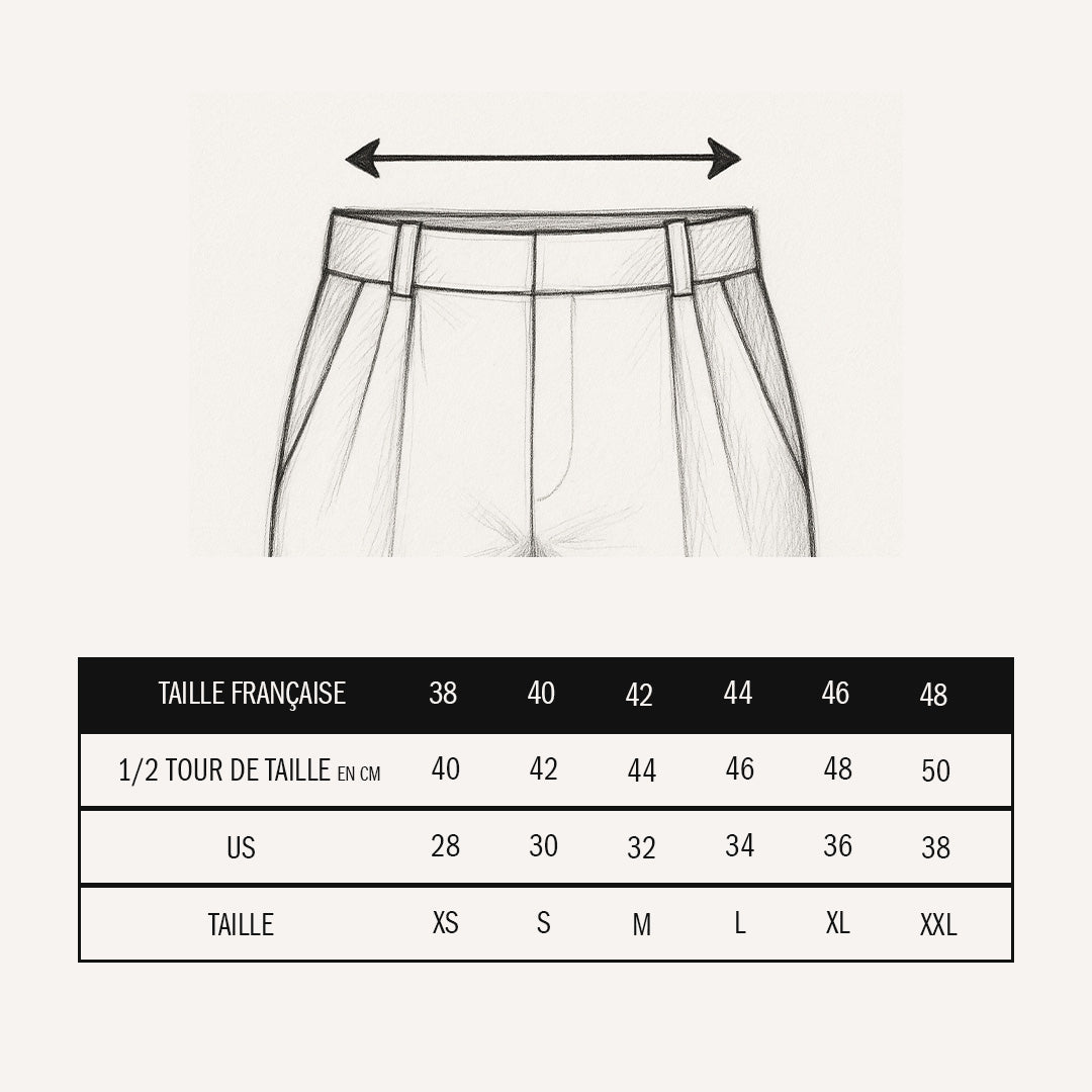Guide des tailles