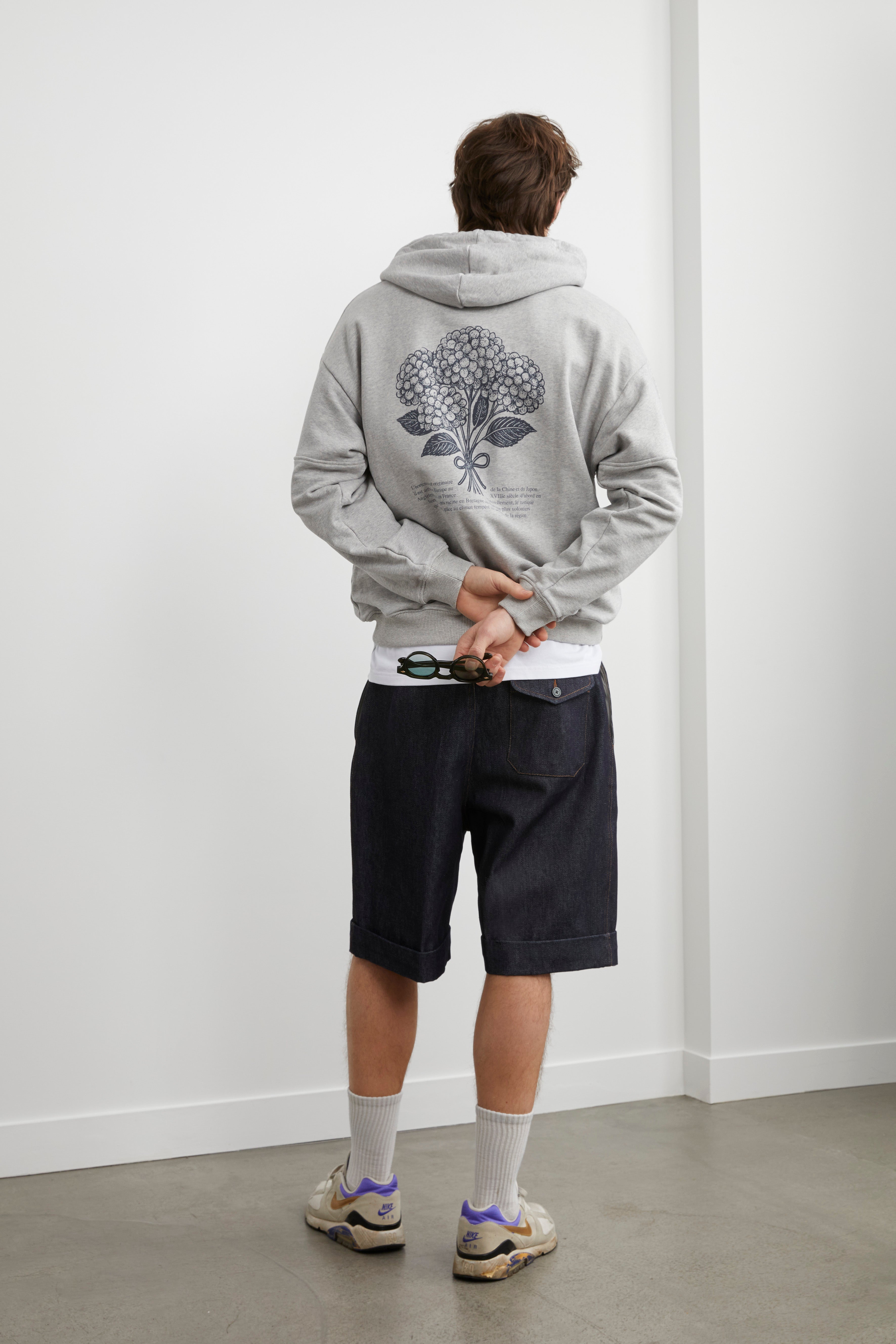 Denim Bermuda shorts