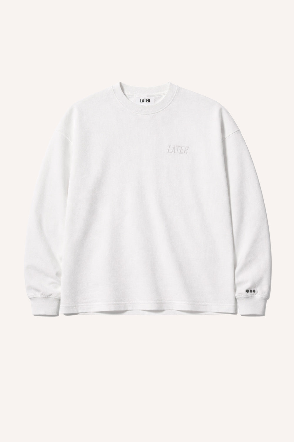 Hydrangea long-sleeved T-shirt