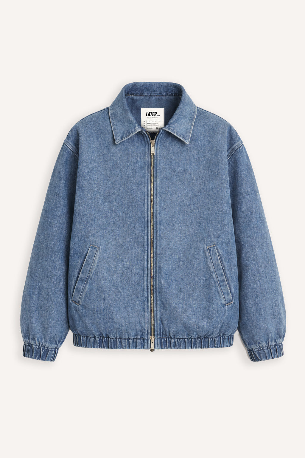 Veste GLAZ en jean délavé