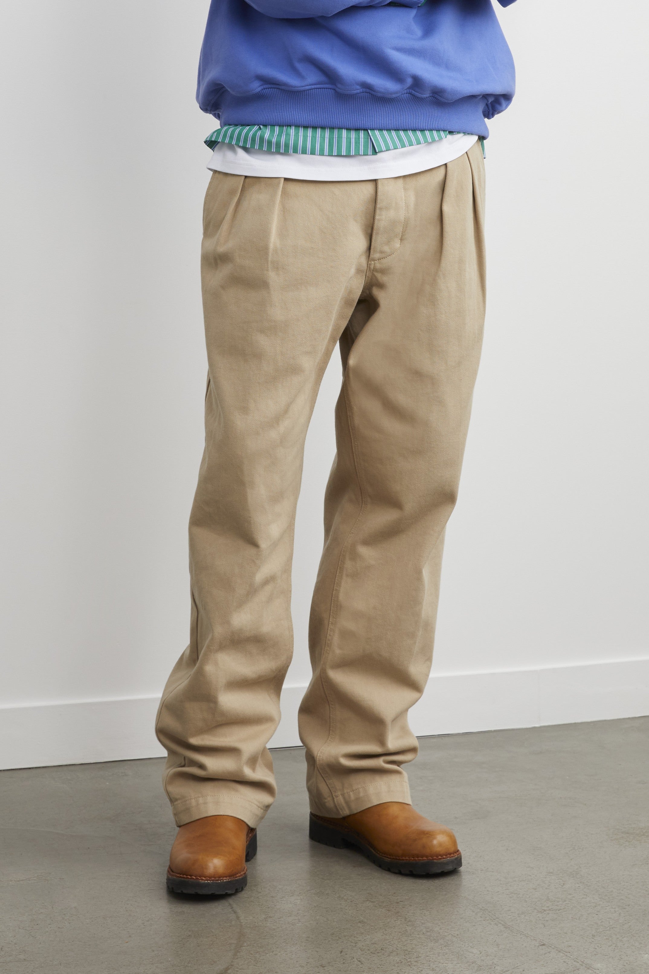 MARIN pleated pants