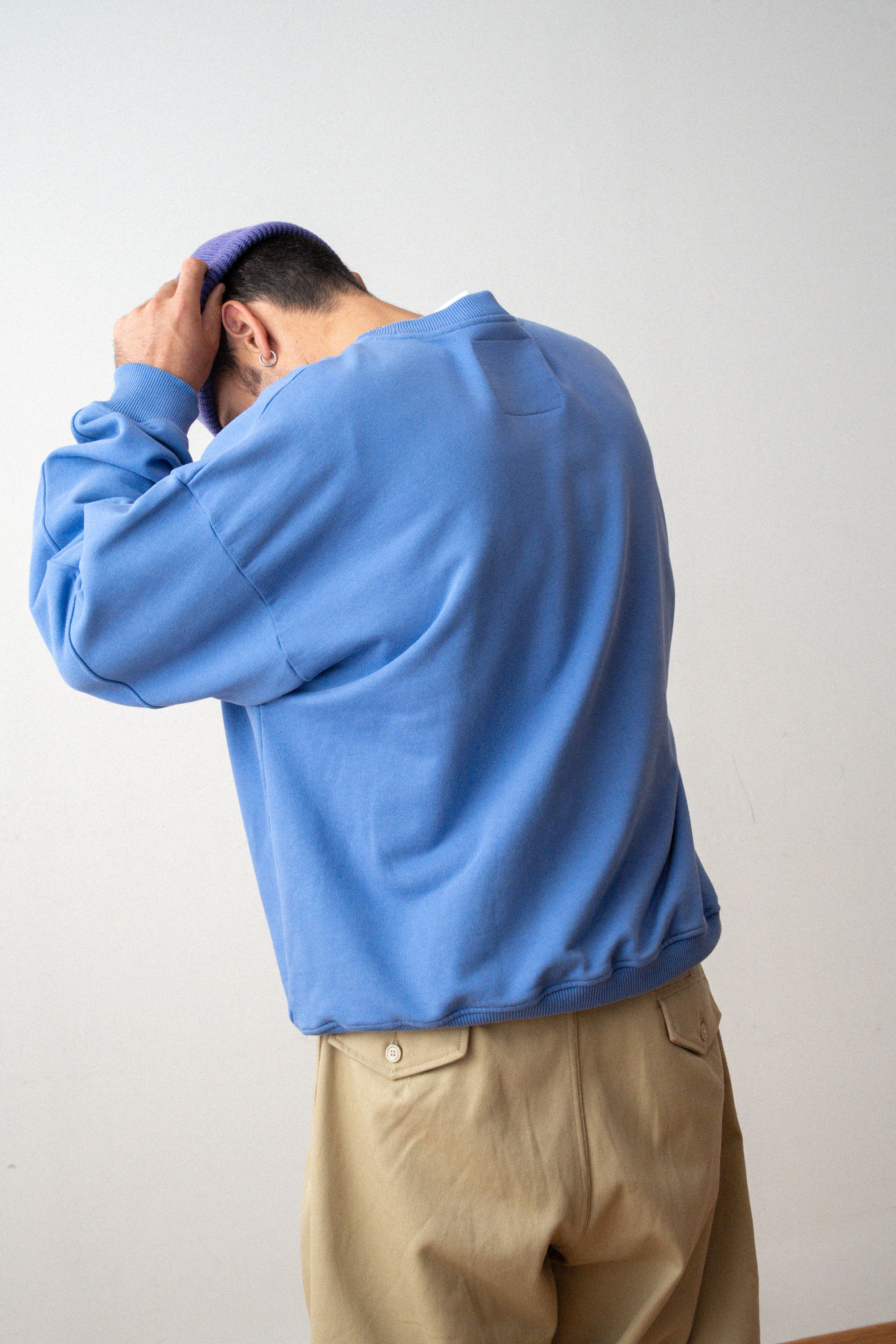 Crew neck sweatshirt