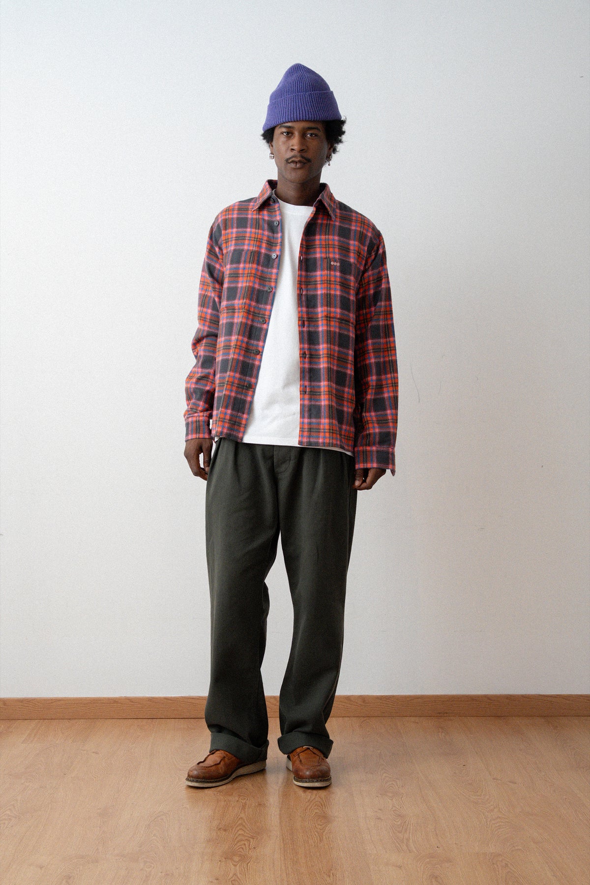 CASUAL flannel overshirt