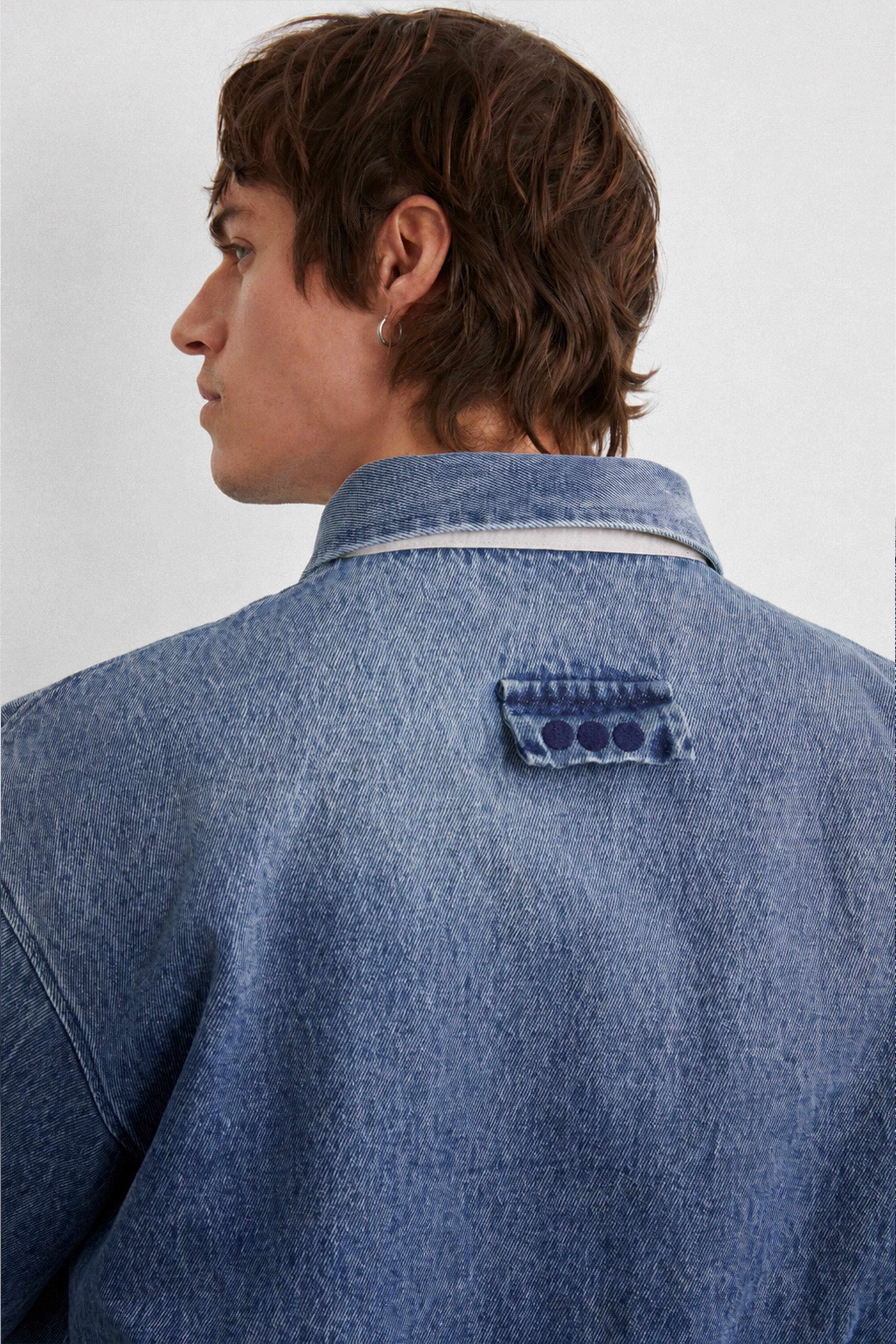 Veste GLAZ en jean délavé