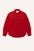 Casual wool overshirt