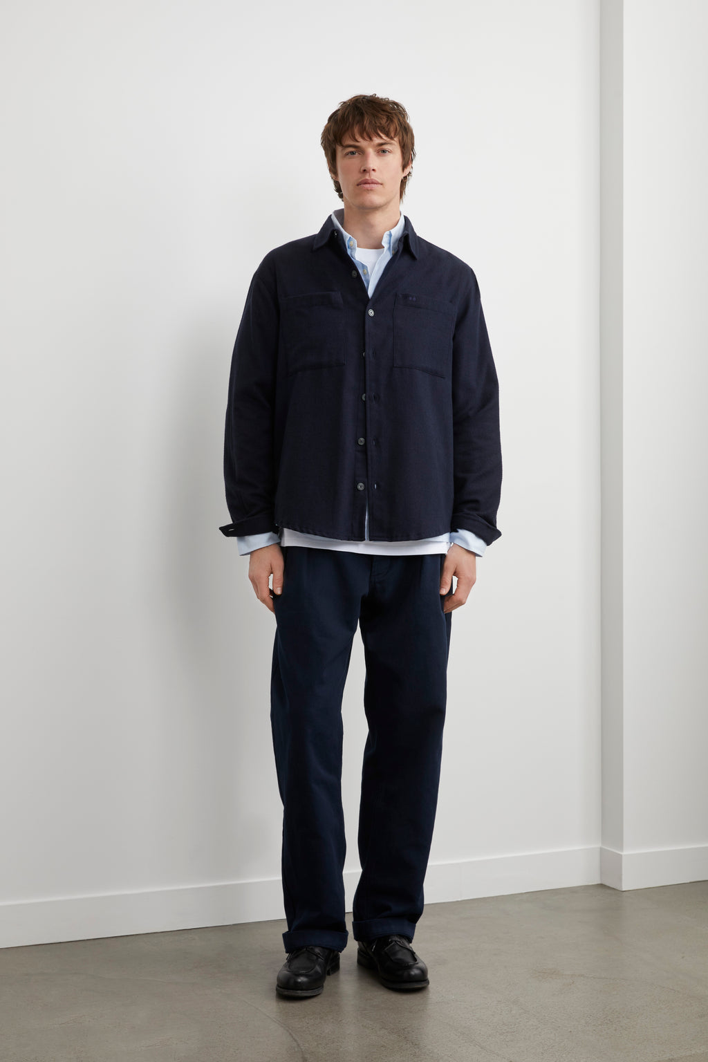 CASUAL flannel overshirt