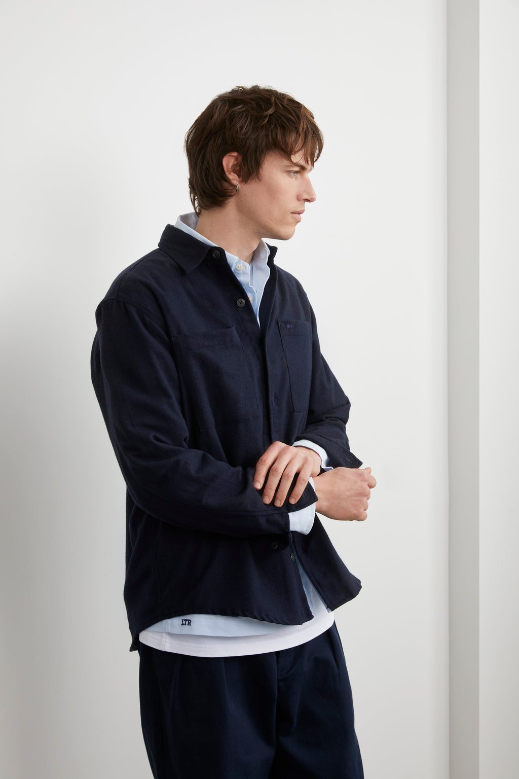 CASUAL flannel overshirt