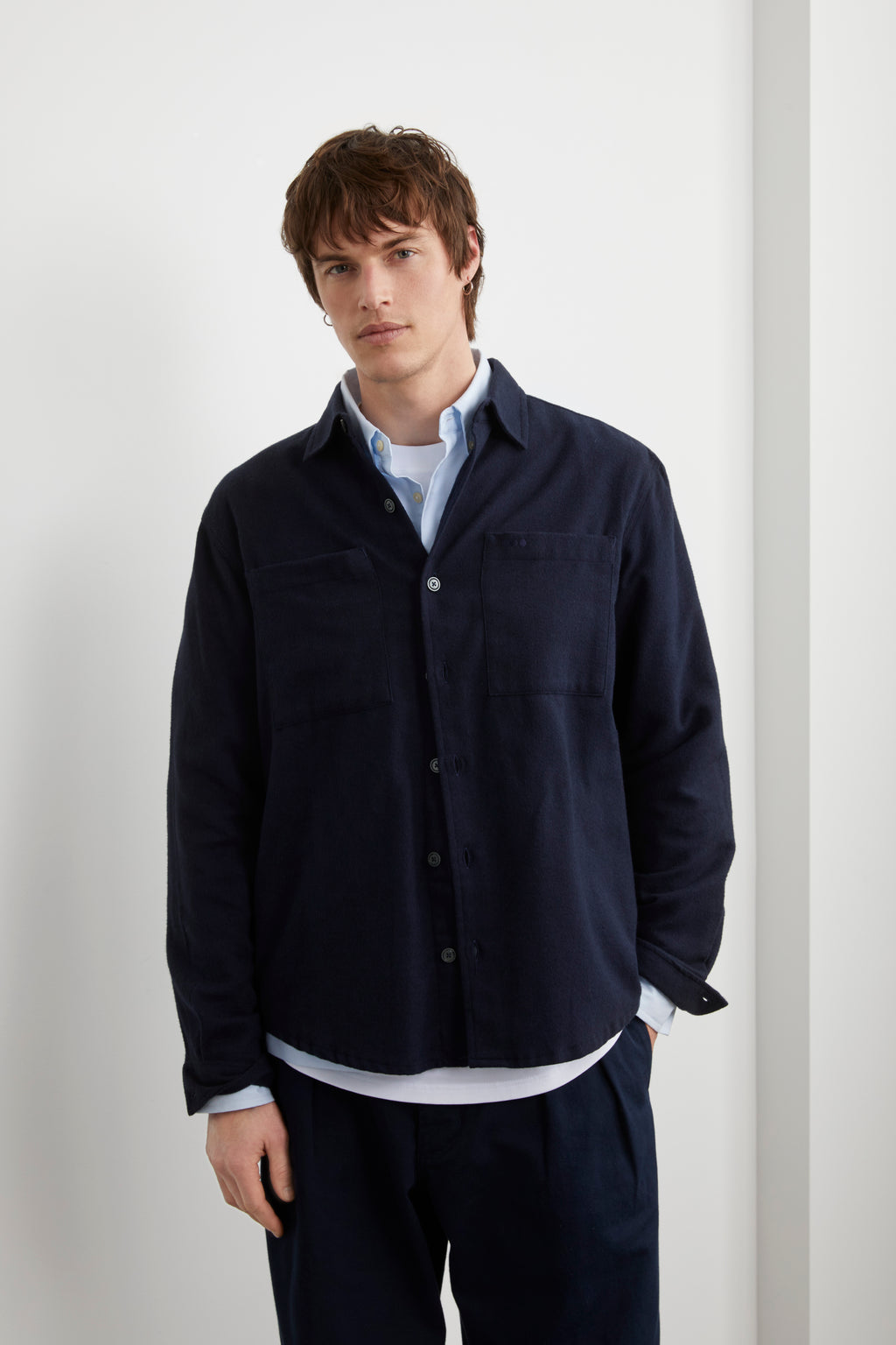 CASUAL flannel overshirt