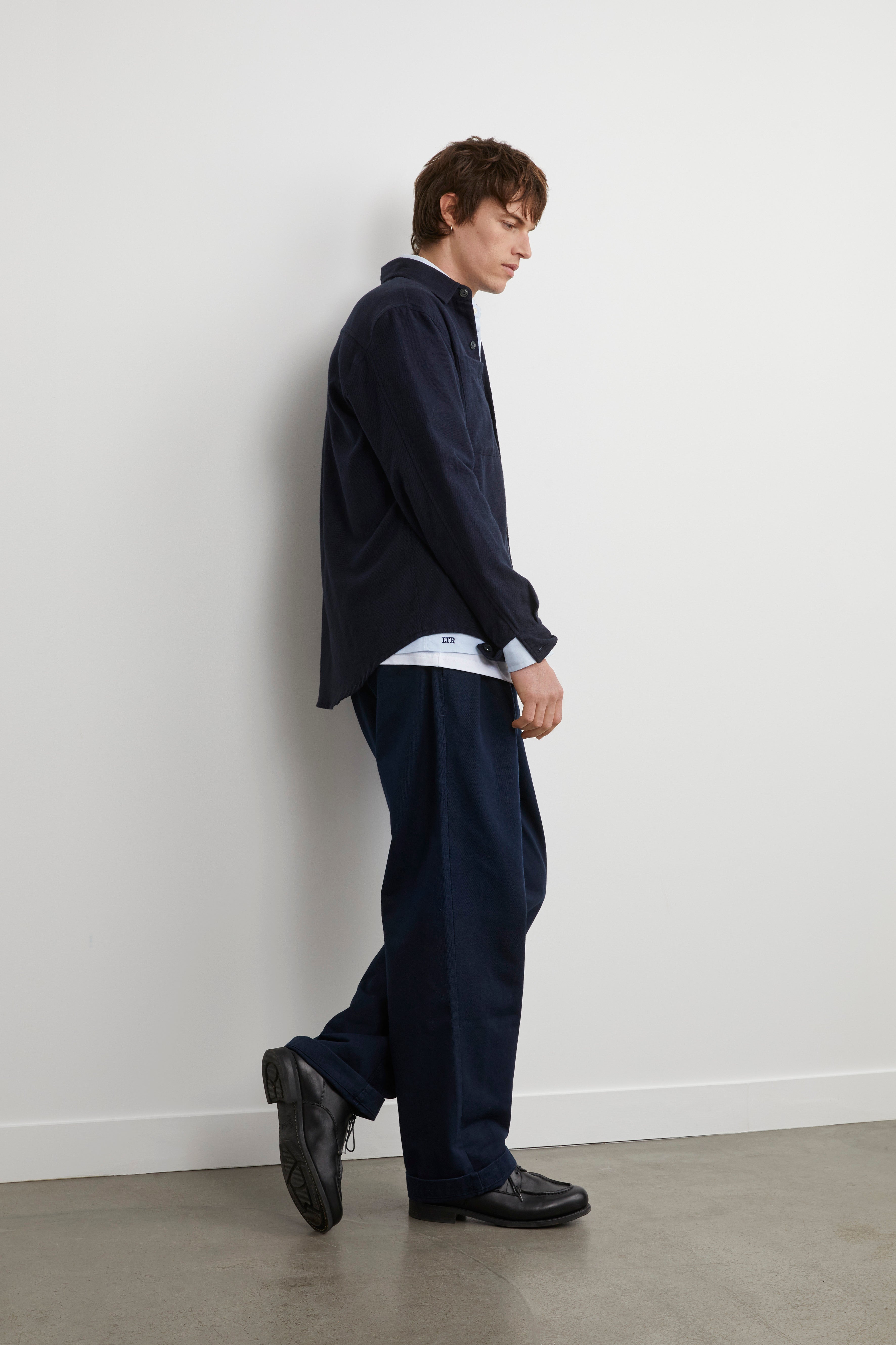 CASUAL flannel overshirt