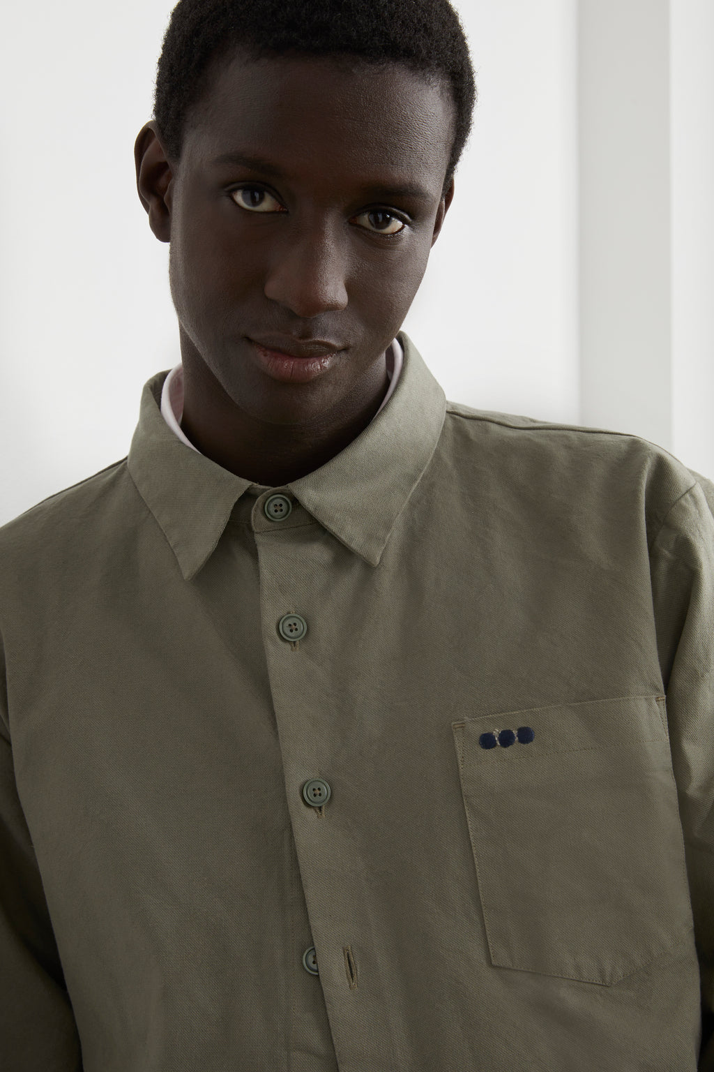 ÉPURE cotton overshirt