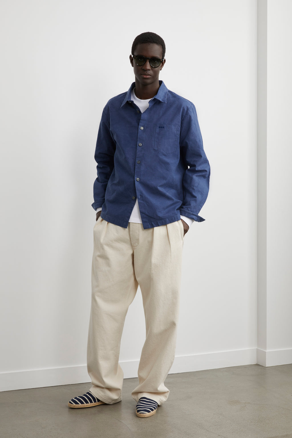 ÉPURE cotton overshirt