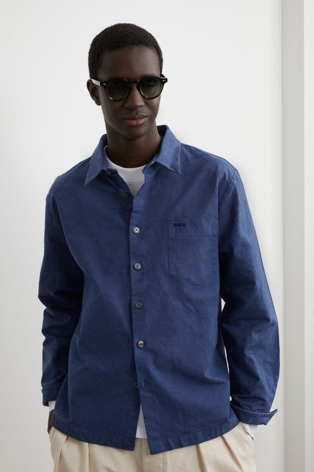 ÉPURE cotton overshirt