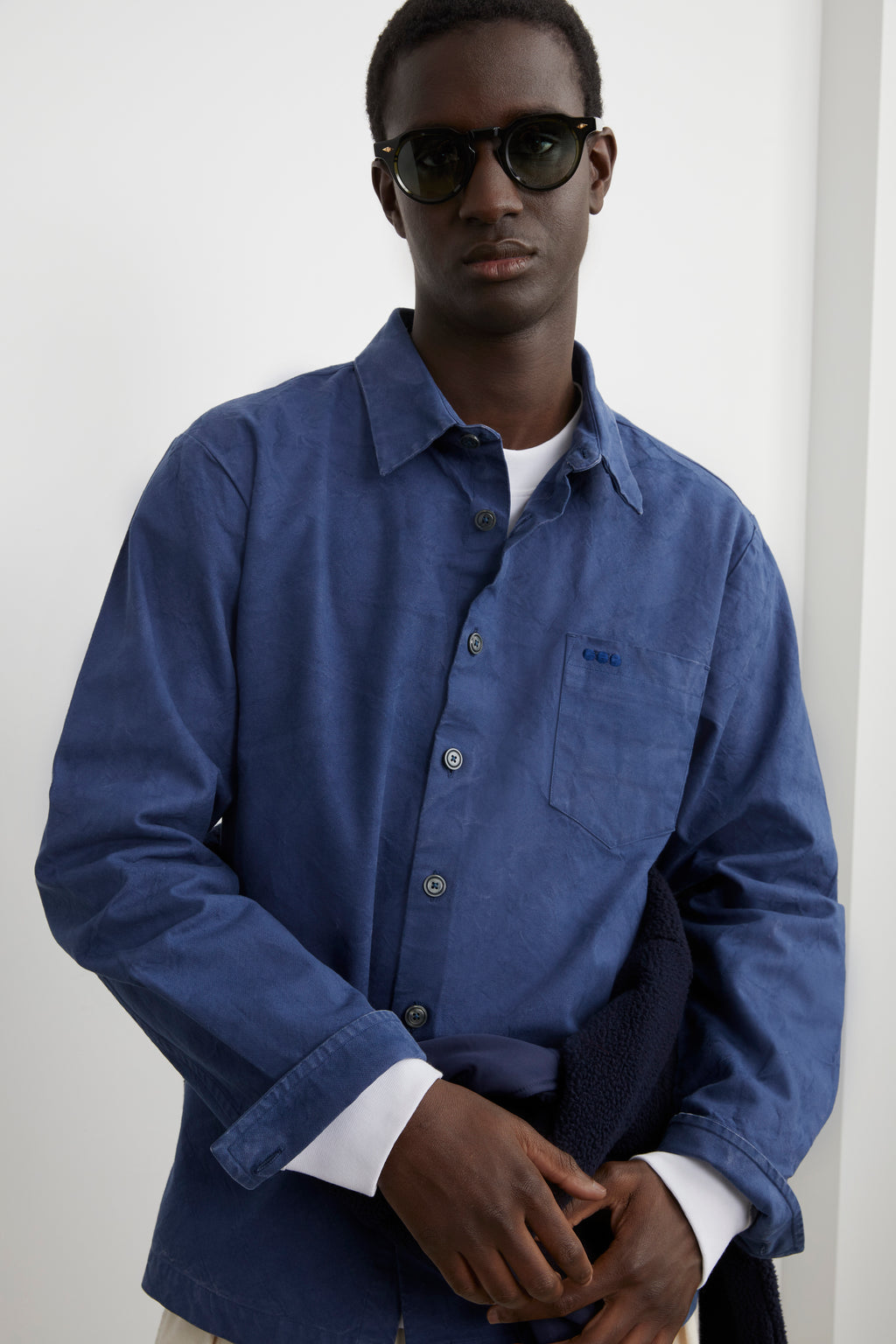 ÉPURE cotton overshirt