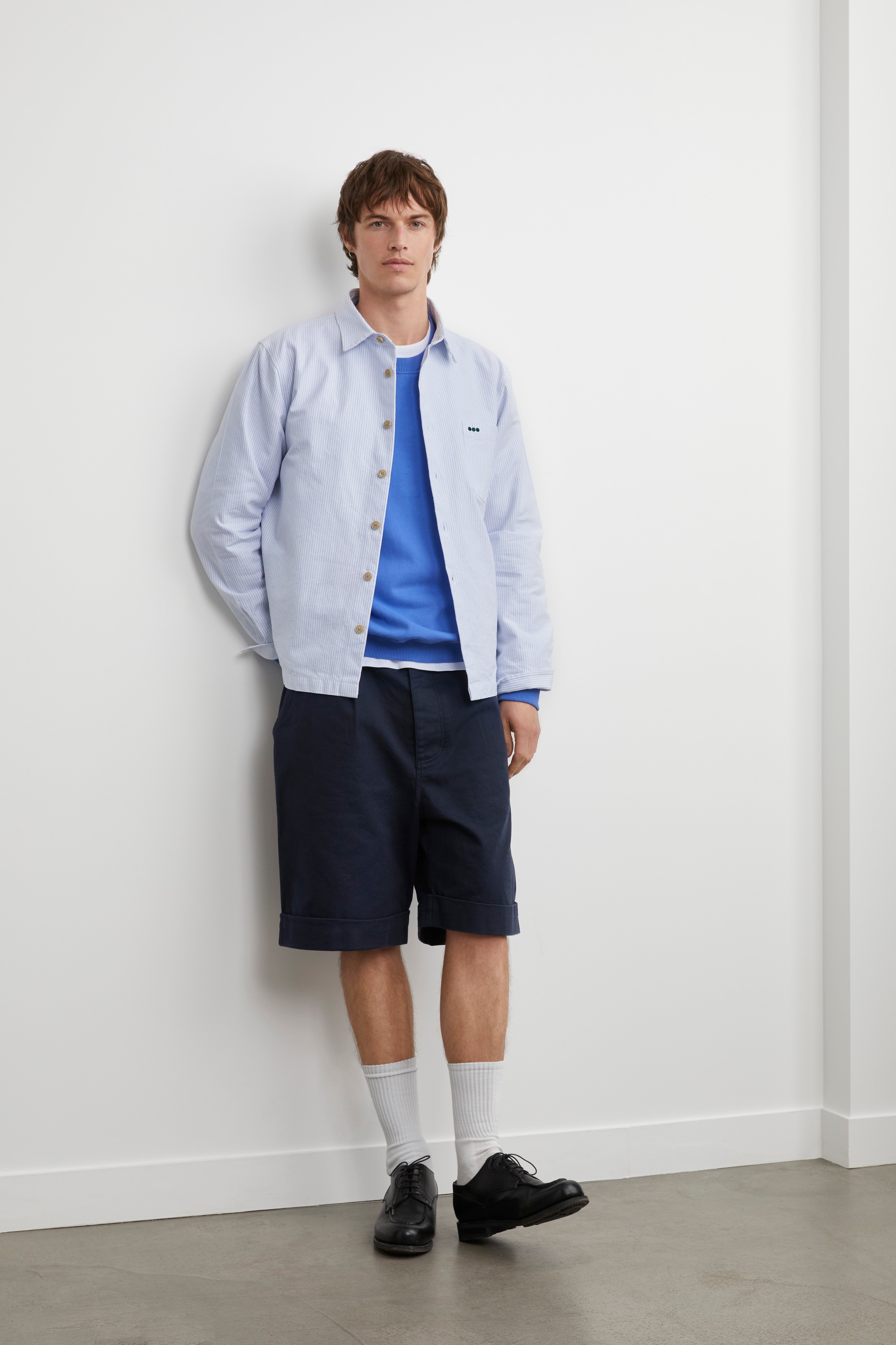 ÉPURE cotton overshirt
