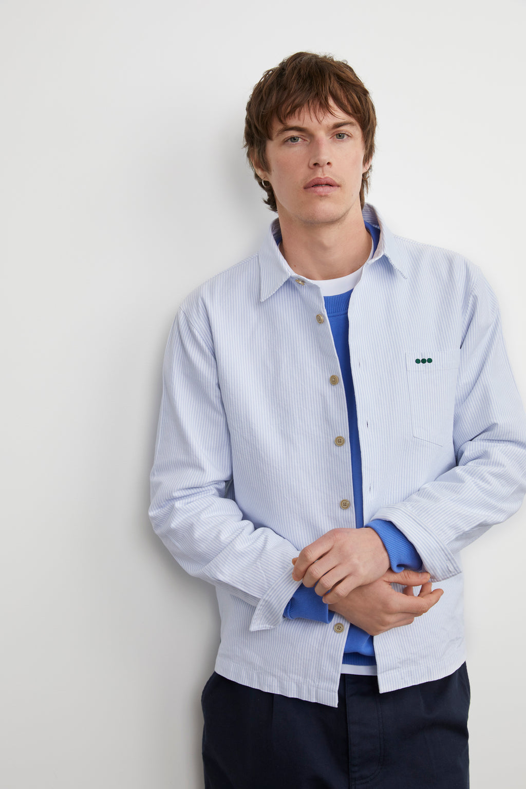 ÉPURE cotton overshirt