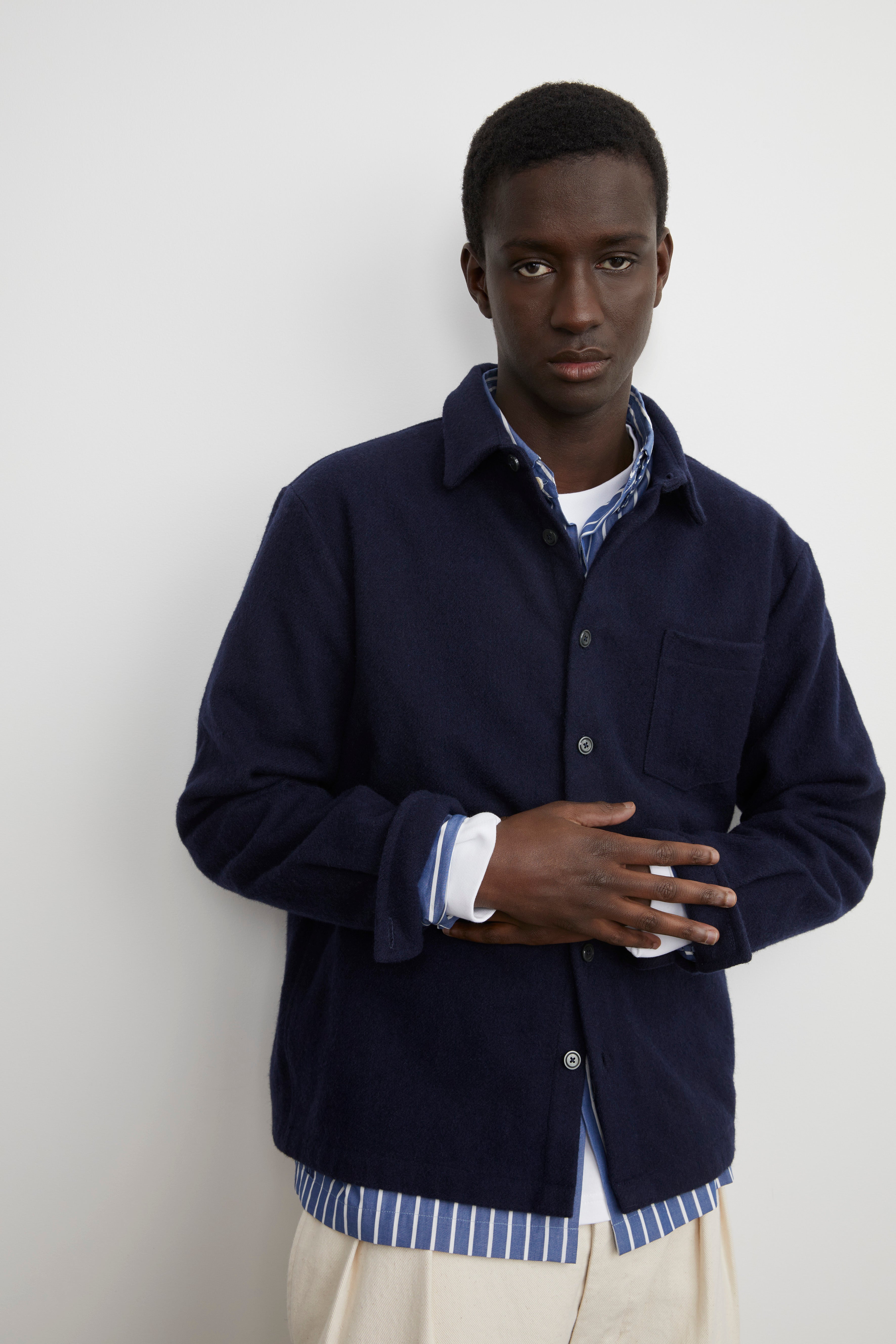  ÉPURE Wool Overshirt