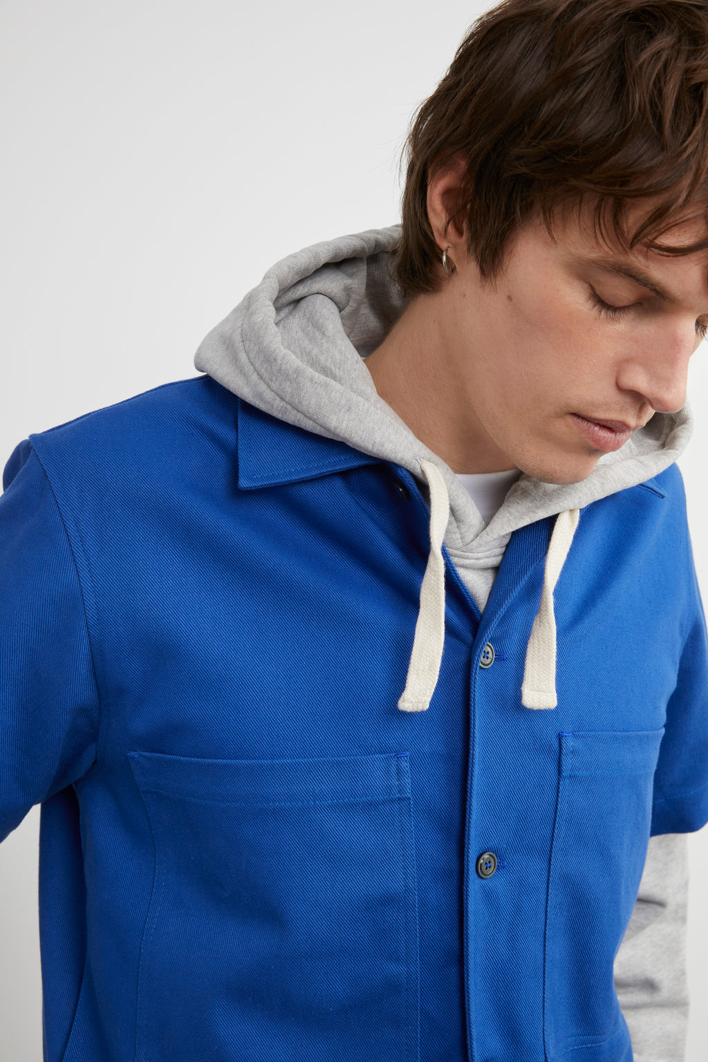 Short-sleeved overshirt