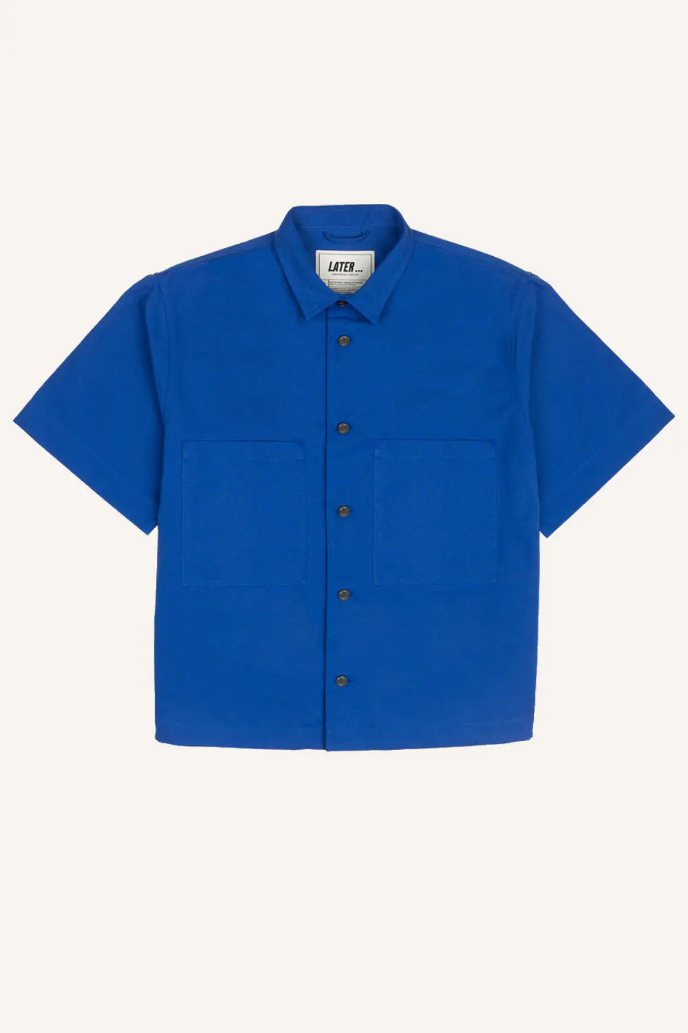 Short-sleeved overshirt