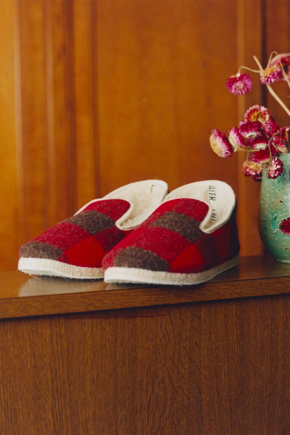charentaises-damier-rouge-brun