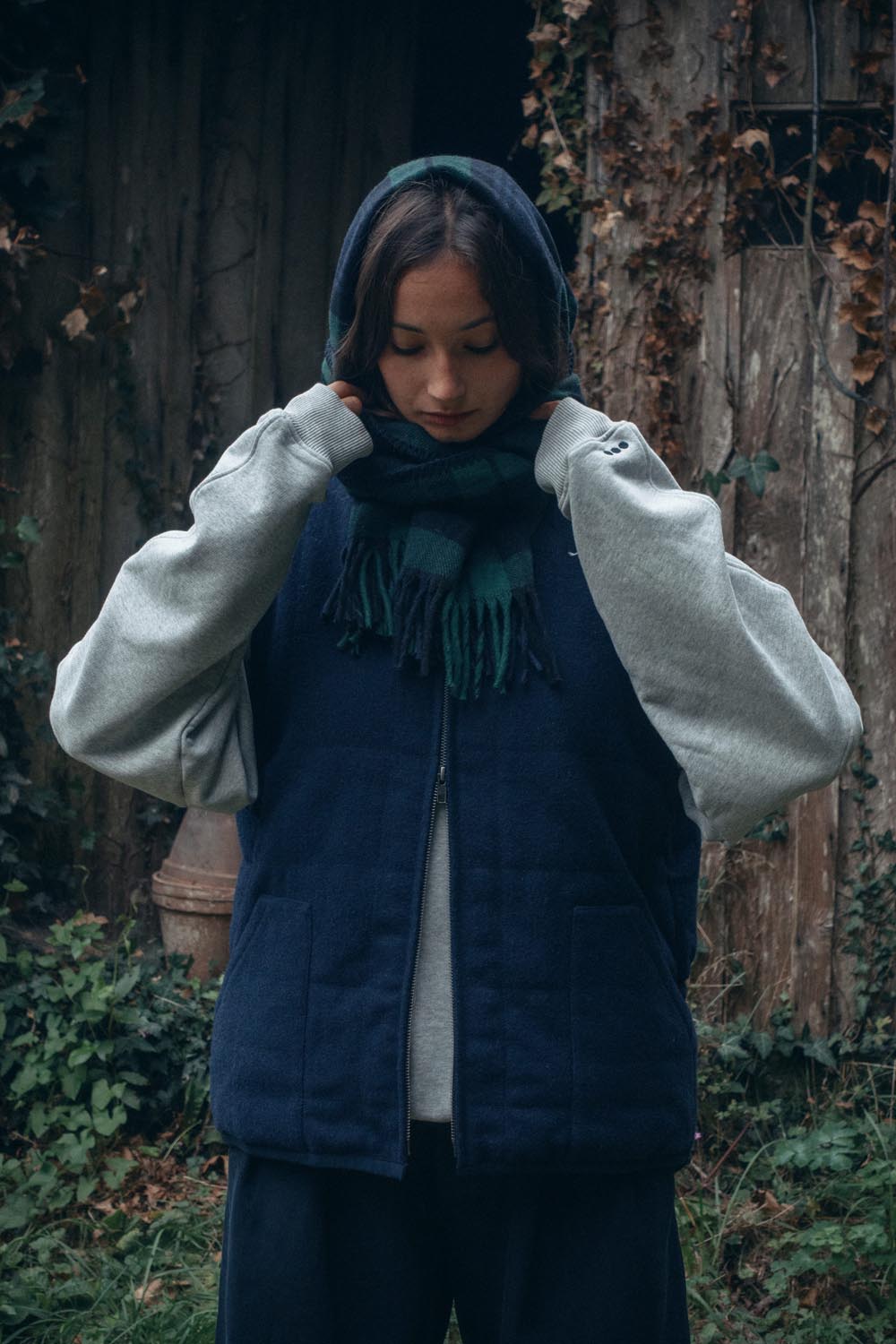 Wool scarf