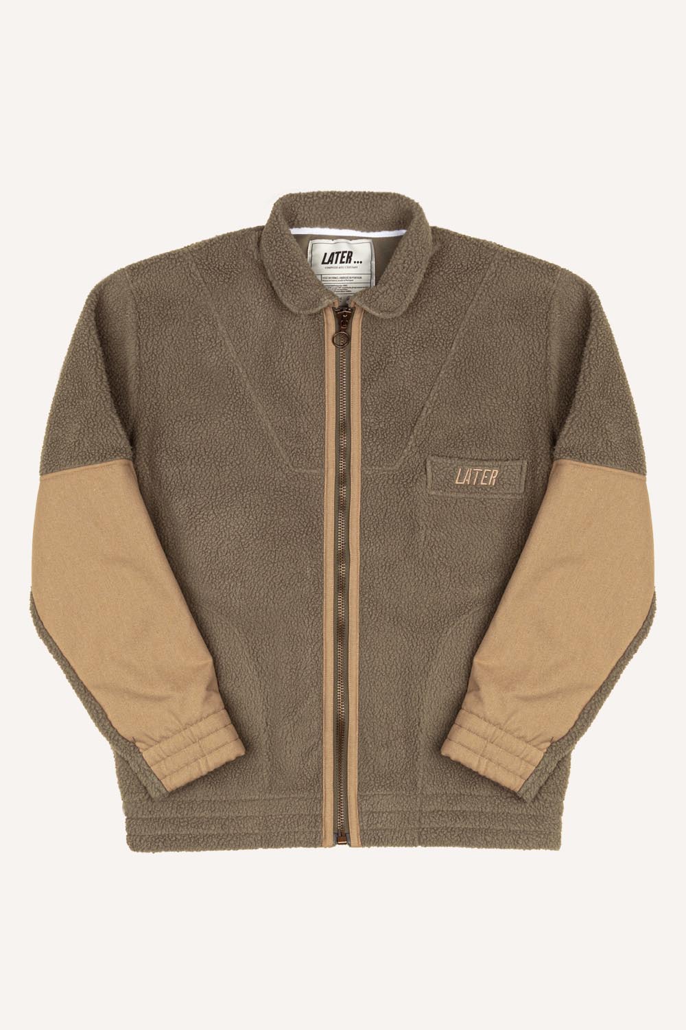 Zipped fleece