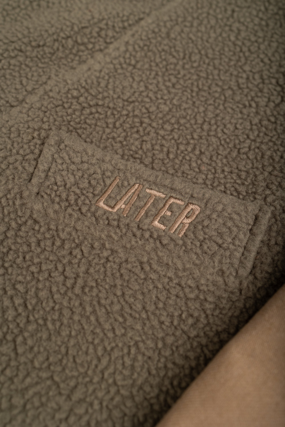 Zipped fleece
