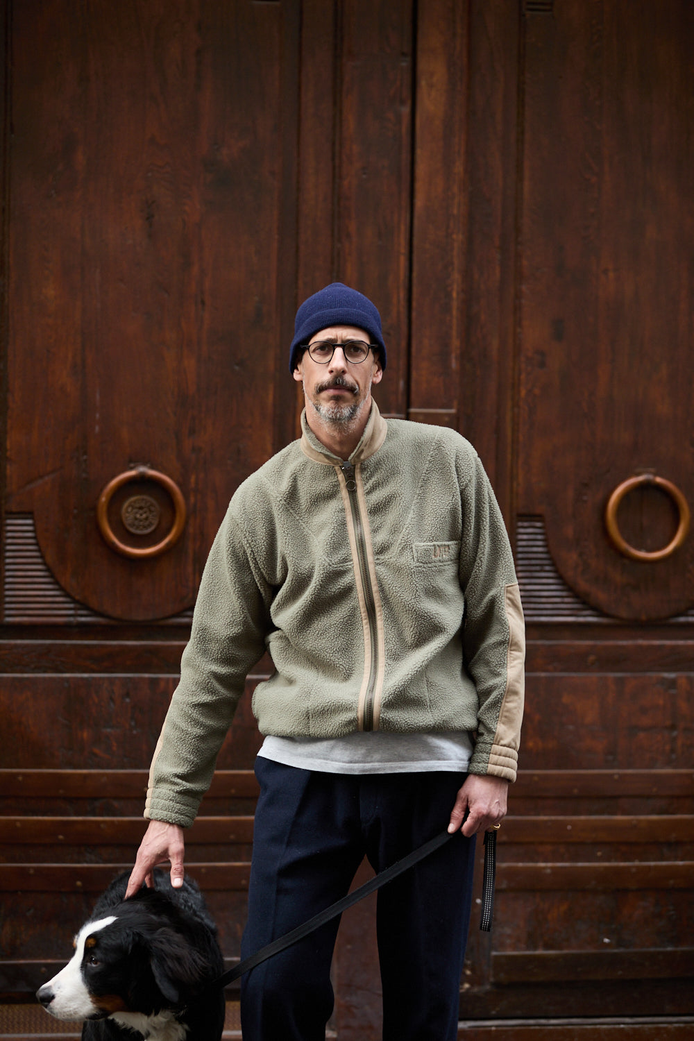Zipped fleece