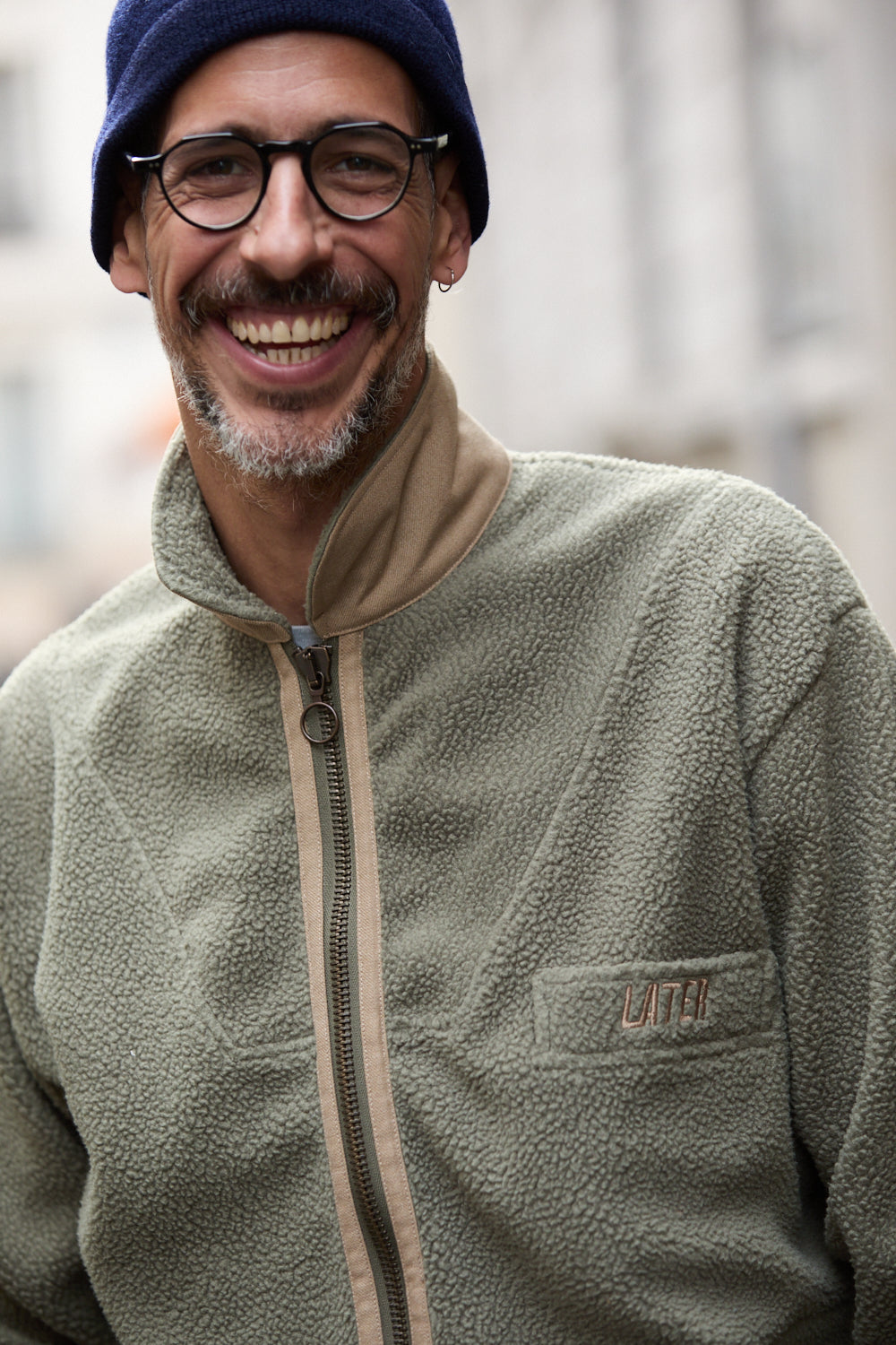 Zipped fleece