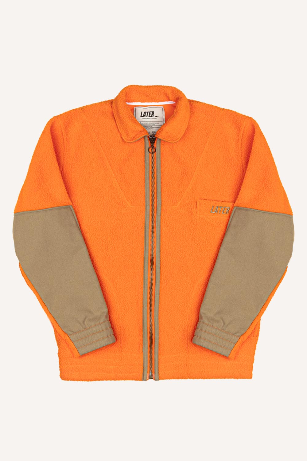 Zipped fleece