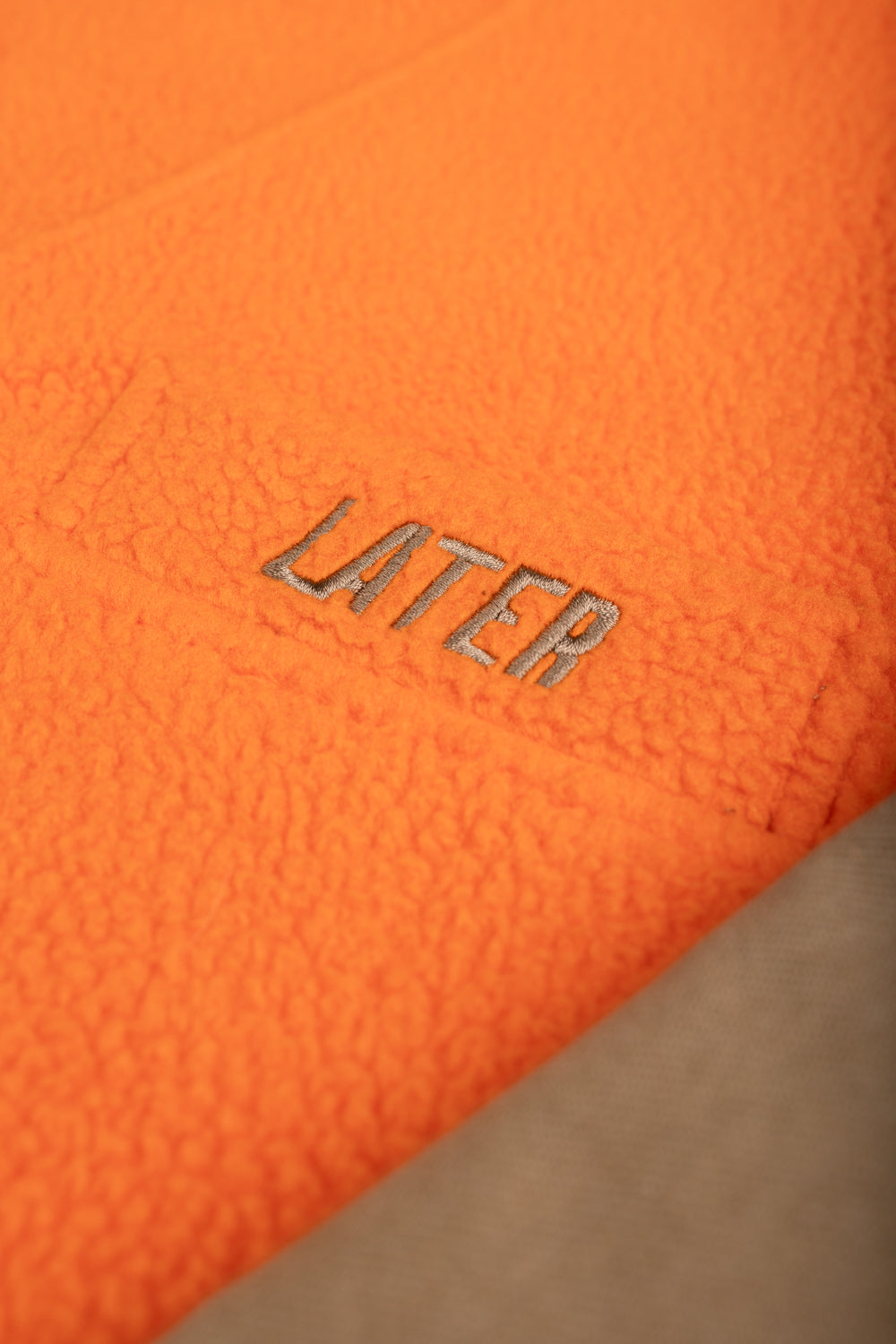 Zipped fleece