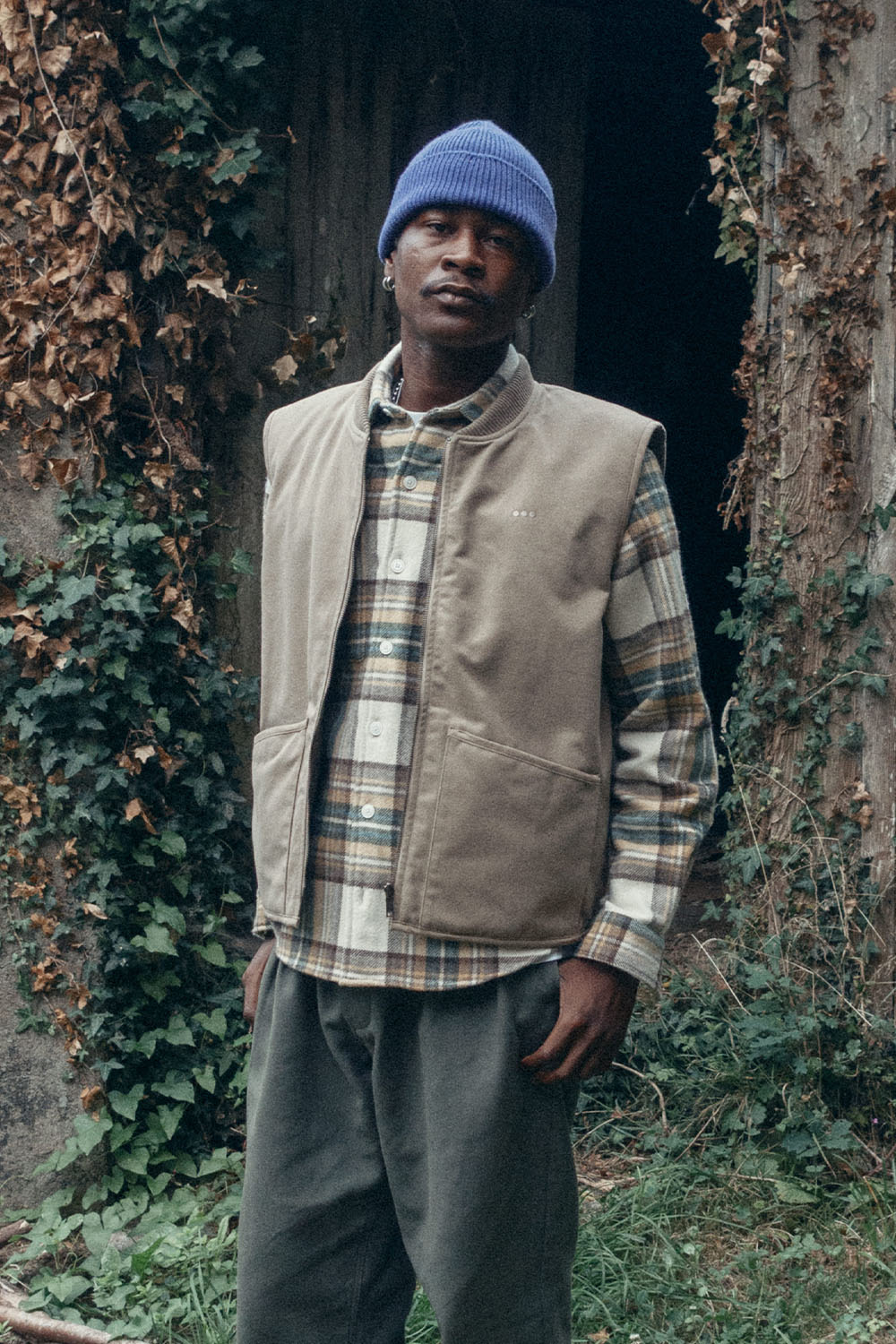 TEDDY reversible sleeveless jacket