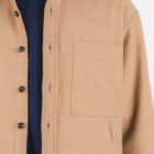 Veste Boule beige en laine recyclée, homme
