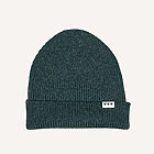 Forest green 100% merino wool beanie