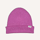 100% merino wool pink beanie